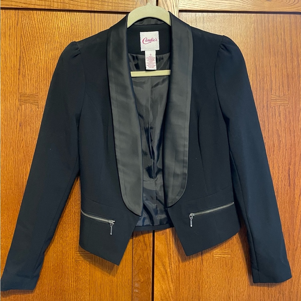 Women’s black blazer, size 0